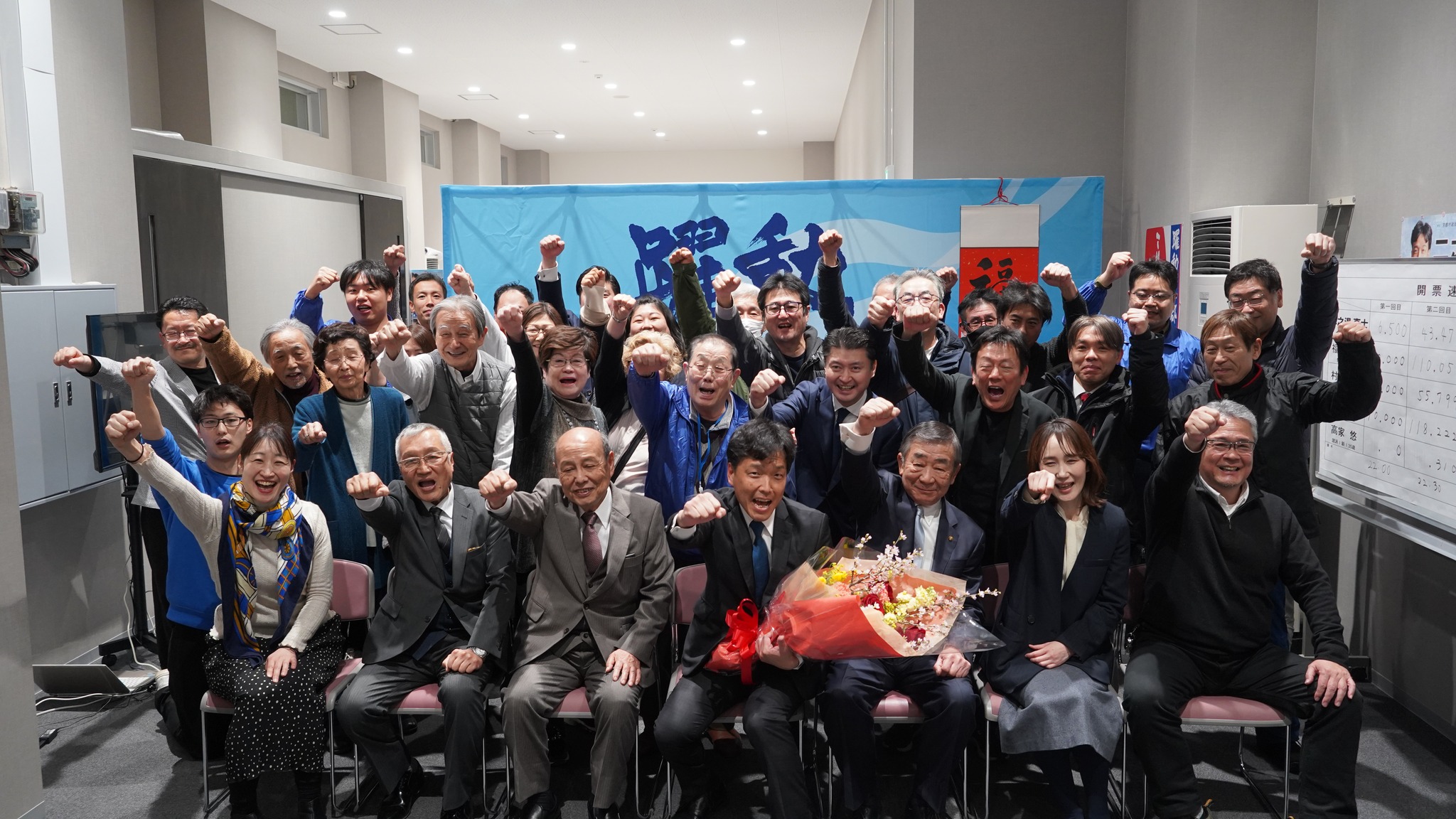 本当に多くの皆様にご協力いただき、ここまで戦うことができました。